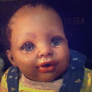 23 inch African American baby.